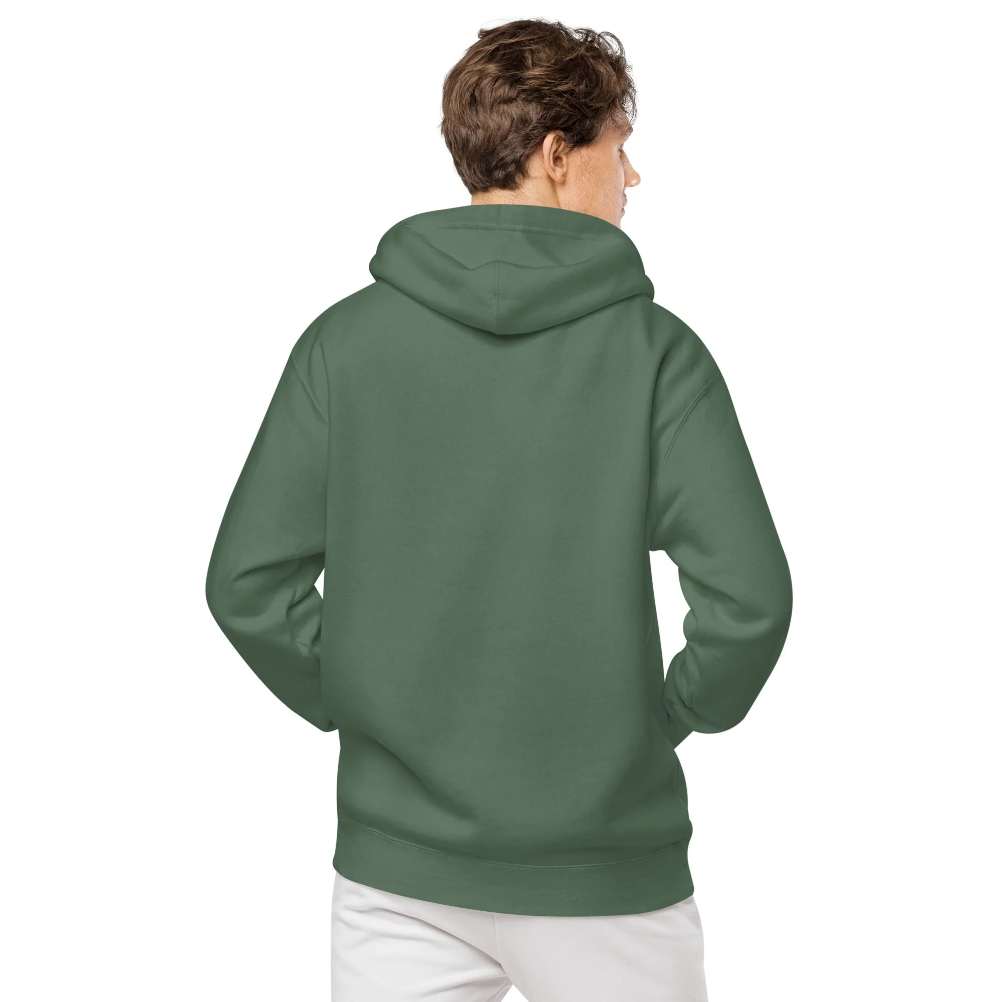 Seasons Change | Embroidered Unisex pigment-dyed hoodie