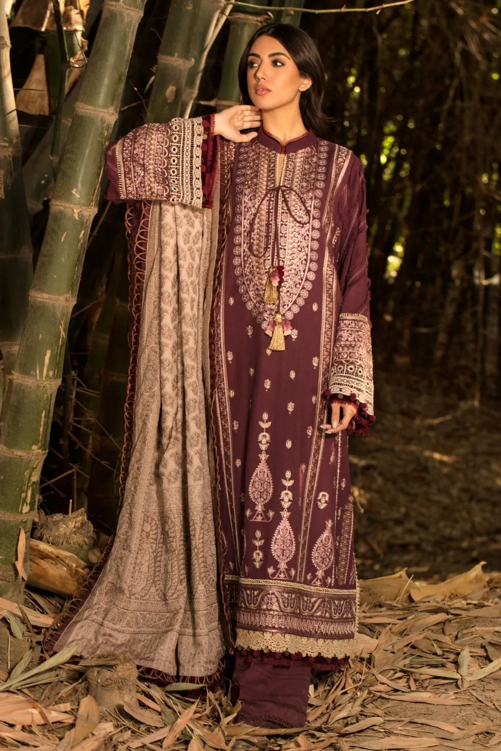 Sobia Nazir Winter Collection (with Shawl) – Design 2A