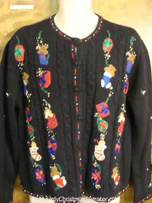 Tacky 2sided Silly Christmas Sweater