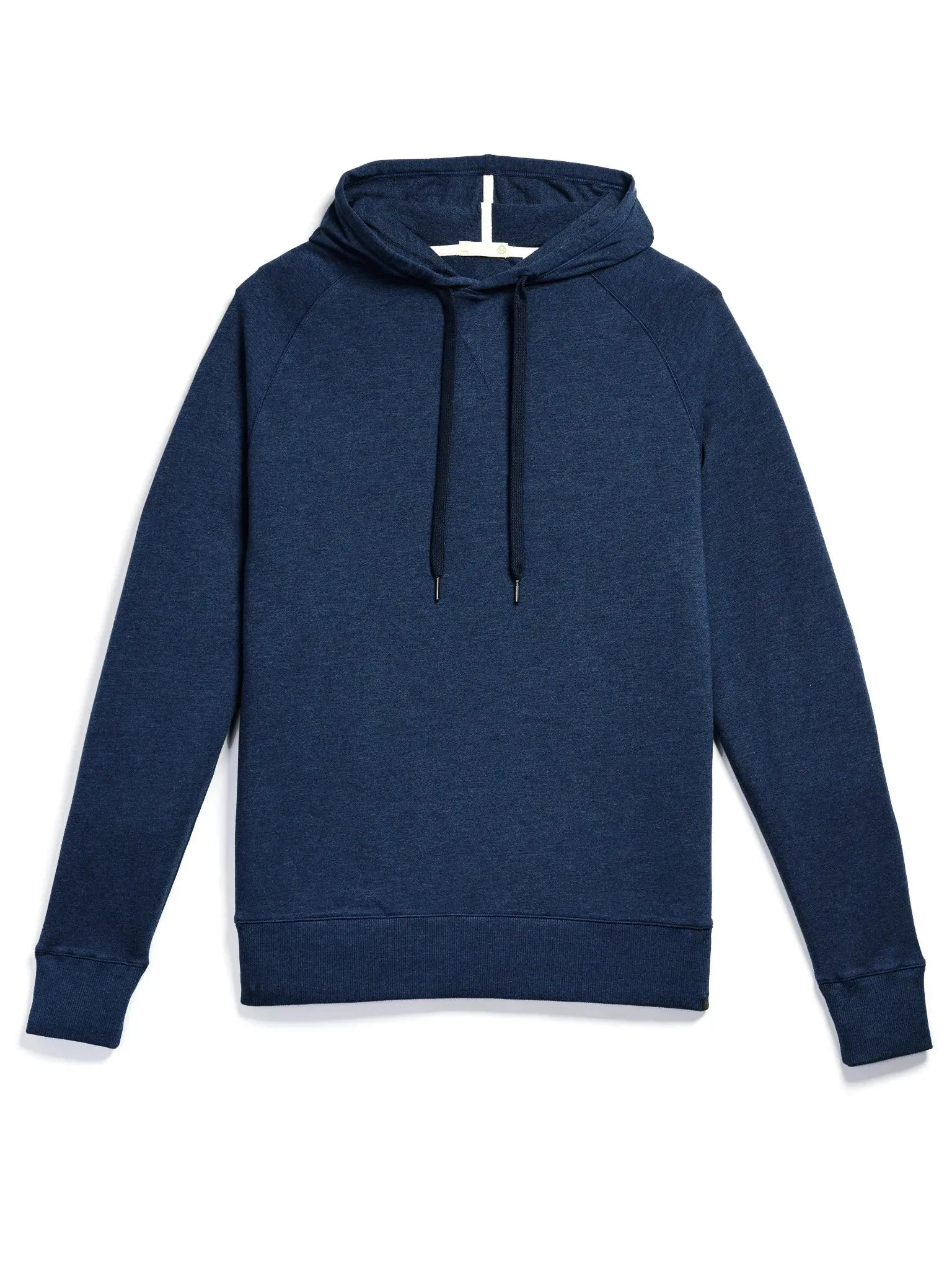 tasc Performance Men's Varsity French Terry Hoodie in Classic Navy Heather