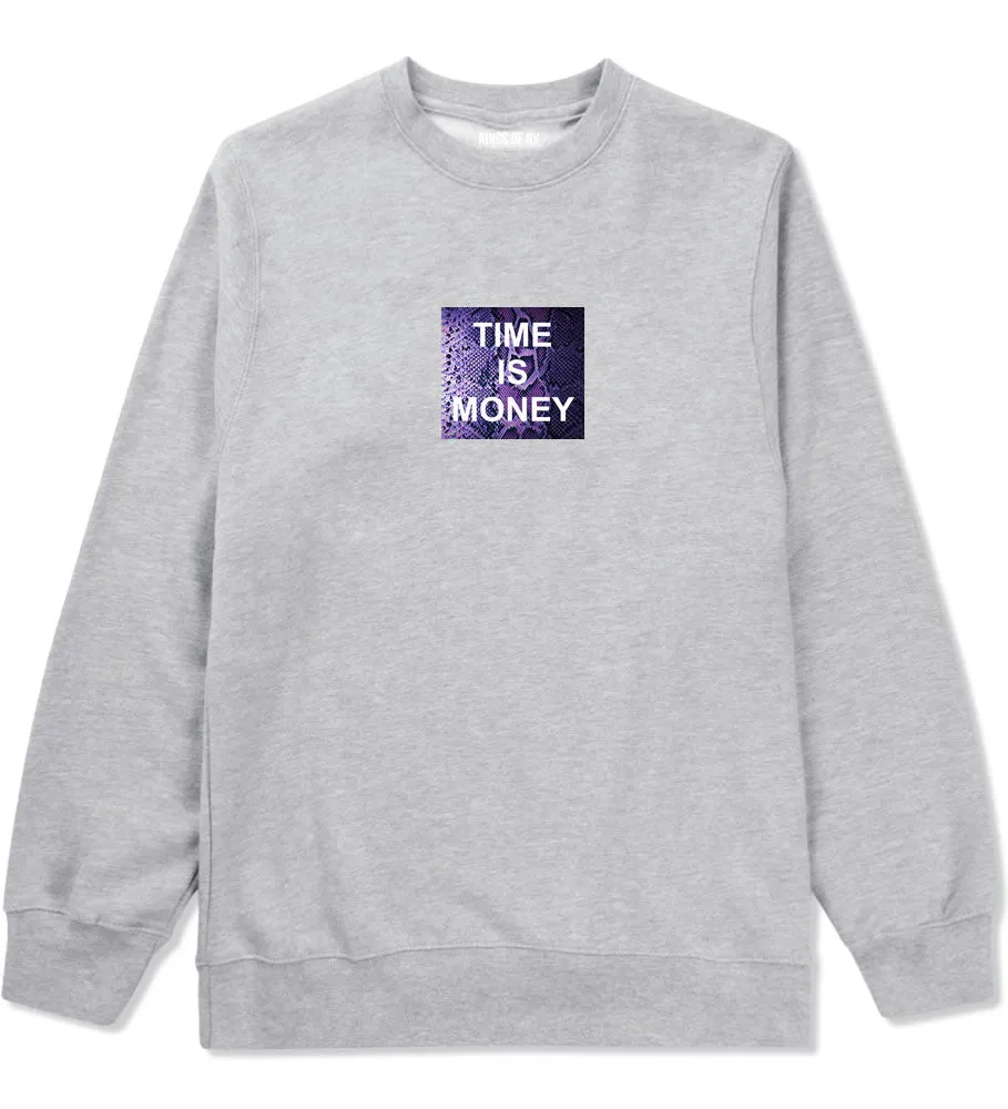 Time Is Money Snakesin Print Boys Kids Crewneck Sweatshirt