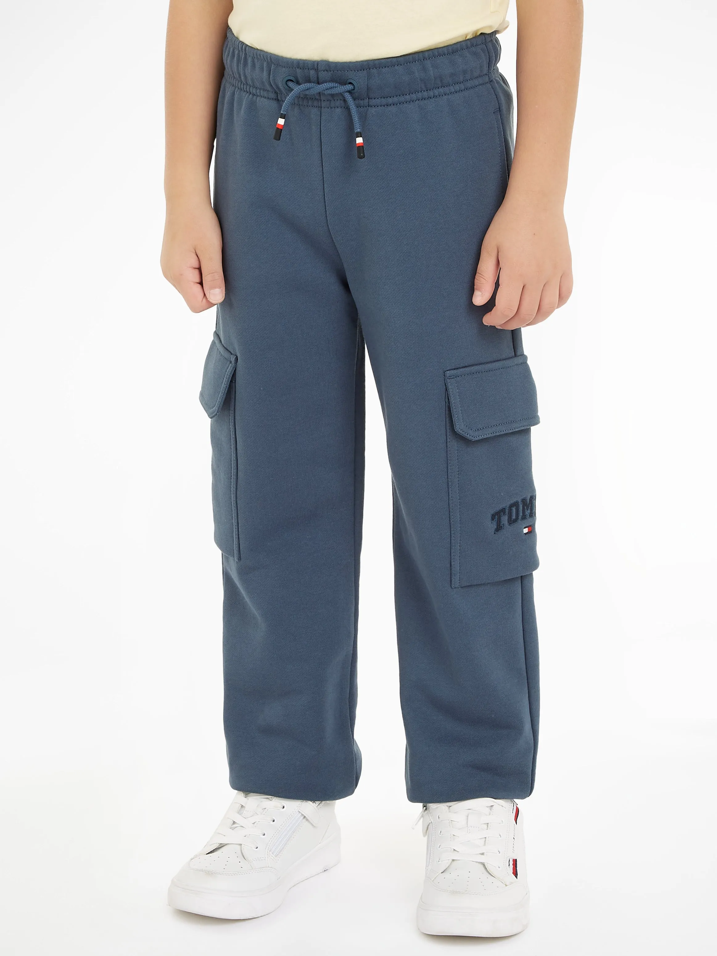 Tommy Hilfiger Boys Navy Varsity Cargo Joggers