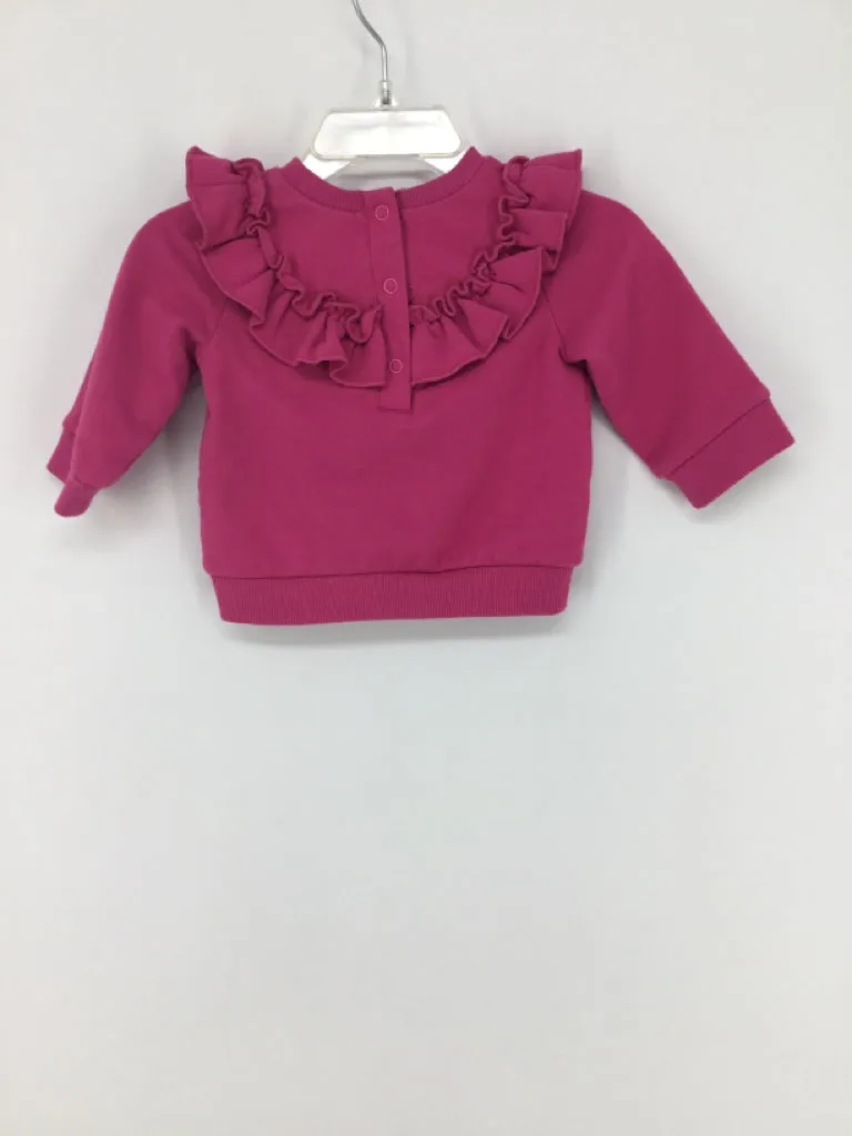 Tucker   Tate Child Size 3 Months Pink Sweatshirt - girls