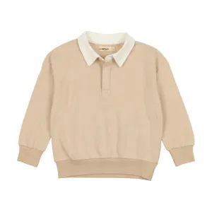 Urbani Cream Boys Sweatshirt Polo