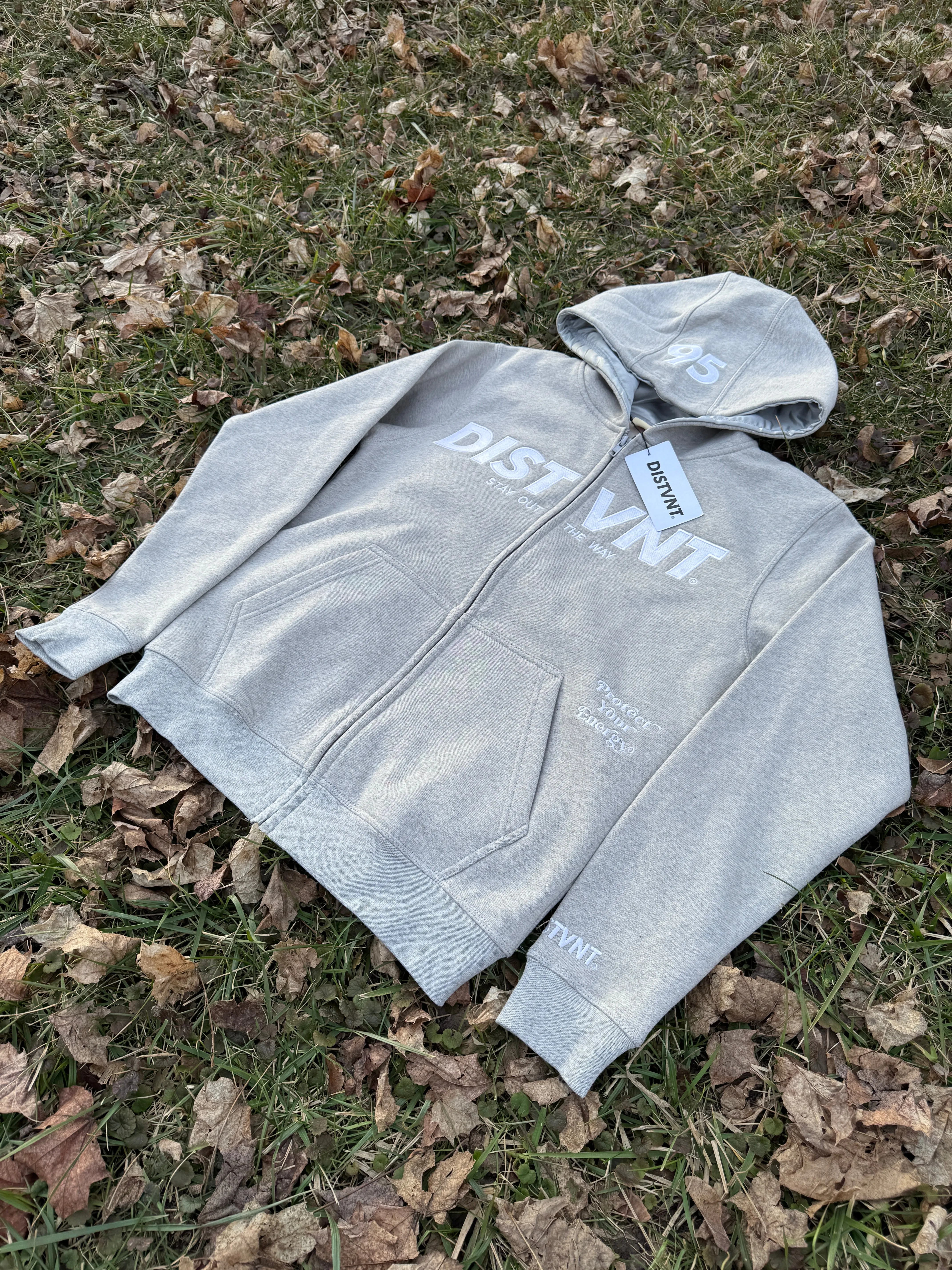 Zip-Up Hoodie (Satin Lined)